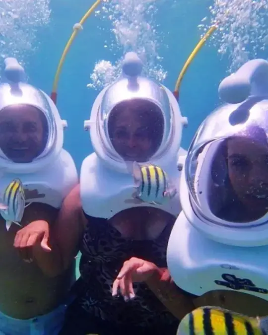 San Juan Helmet Diving tour, Puerto Rico