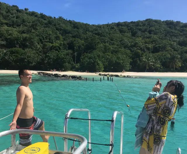 Culebra island beach and shoreline on the all-inclusive snorkel day trip from Fajardo
