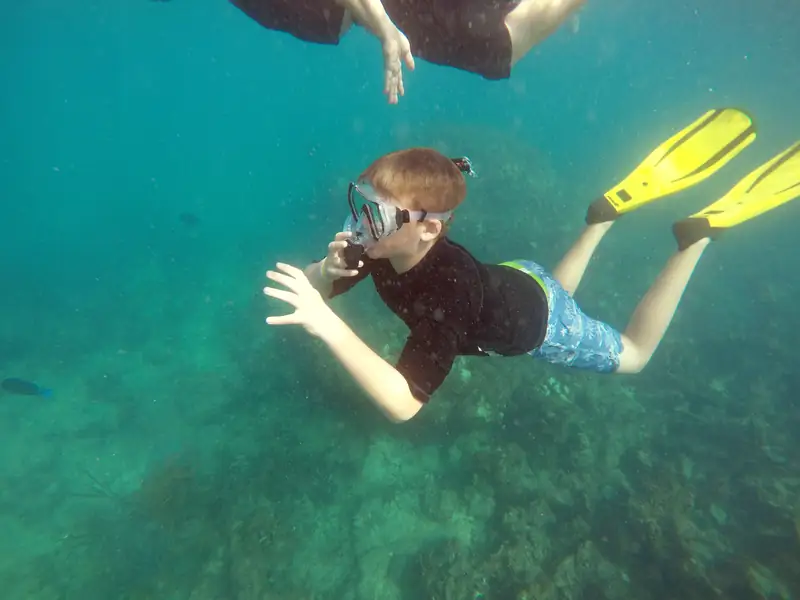 Guided beach snorkel inside a sheltered San Juan cove, Puerto Rico